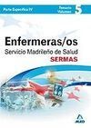 ENFERMEROS DEL SERVICIO MADRILEÑO DE SALUD (SERMAS). TEMARIO VOLUMEN V (PARTE ES