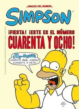 ¡Fiesta! ¡Este Es el Número Cuarenta y Ocho! (Magos del Humor Simpson 48)