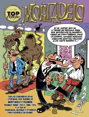 TOP COMIC MORTADELO 58 (LIB)