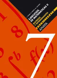 Matrices y Determinantes 7, Bachillerato