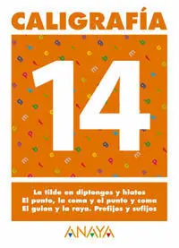 Cuaderno Caligrafía Nº14