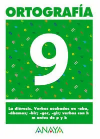 Cuaderno Ortografía Nº9