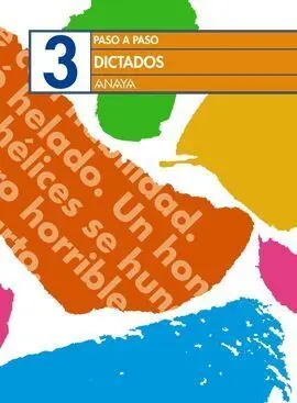 Dictados, 3 Educación Primaria. Cuaderno