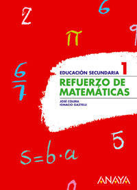 REFUERZO DE MATEMÁTICAS, 1 ESO. CUADERNO