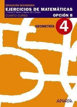 Geometría, 4 eso. Cuaderno 4