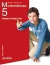 ABRE LA PUERTA, MATEMÁTICAS, 5 EDUCACIÓN PRIMARIA (MADRID). 1, 2 Y 3 TRIMESTRE