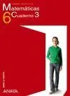 Abre la Puerta, Matemáticas, 6 Educación Primaria. Cuaderno 3