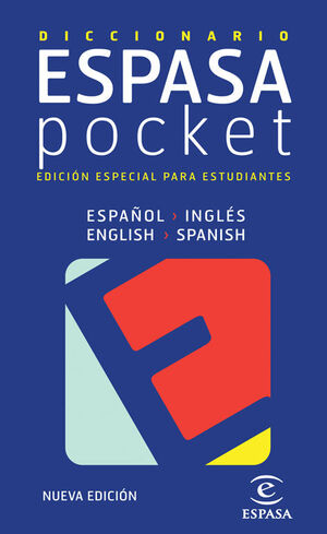 DICCIONARIO  POCKET ESP-INGLÉS, ENGLISH-SPANISH