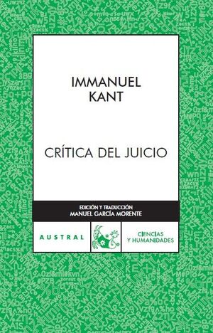 CRÍTICA DEL JUICIO
