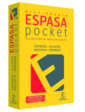 DICCIONARIO ESPASA POCKET ESPAÑOL-ALEMÁN; DEUTSCH-SPANISCH