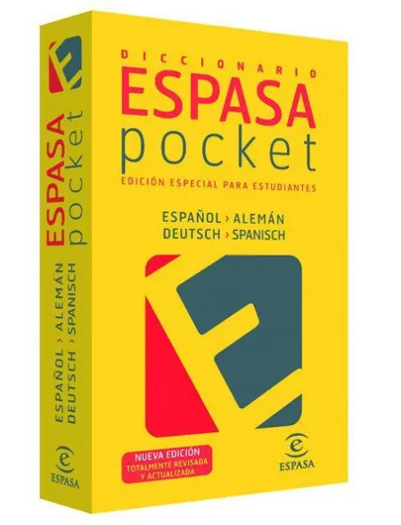 Diccionario Espasa Pocket Español-Alemán; Deutsch-Spanisch