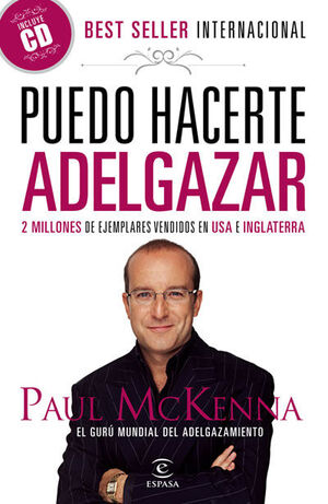 PUEDO HACERTE ADELGAZAR (INCLUYE CD)
