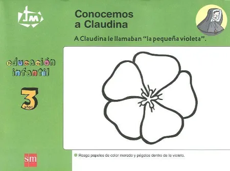 Conocemos a Claudina. 3 Años. Congregación de Jesús-María [Catalán]