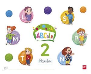 CUADERNO DE LECTOESCRITURA 2, PAUTA. ABCOLE 17