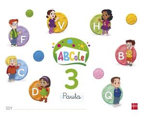 CUADERNO DE LECTOESCRITURA 3, PAUTA. ABCOLE 17