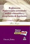 REGLAMENTO PENITENCIARIO COMENTADO 2008