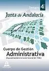 Temario Vol. 4 A2. 1100 Cuerpo de Gestión Administrativa Junta de Andalucía 2008