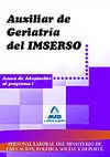 Auxiliar de Geriatría del Imserso. Anexo de Adaptación Al Programa I