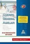 TEMARIO TOMO II CUERPO GENERAL AUXILIAR DE LA ADMINISTRACIÓN DEL ESTADO 2009