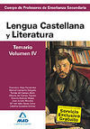 TEMARIO IV LENGUA CASTELLANA Y LITERATURA