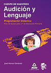 CUERPO DE MAESTROS, AUDICIÓN Y LENGUAJE, PLAN DE APOYO 2 EDUCACIÓN PRIMARIA. PRO