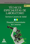 TECNICOS ESPECIALISTAS DE LABORATORIO SERVICIO CANARIO SALUD TEST