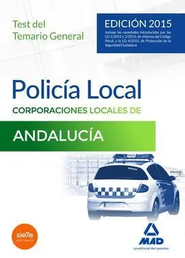 Policia Local Andalucia Test Corporaciones Locales Andalucía