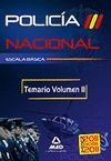 ESCALA BÁSICA DE POLICÍA NACIONAL. TEMARIO. VOLUMEN I