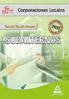 Test del Temario General. Subalternos 2011. Corporaciones Locales