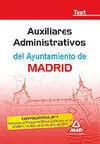Auxiliares Administrativos del Ayuntamiento de Madrid. Test