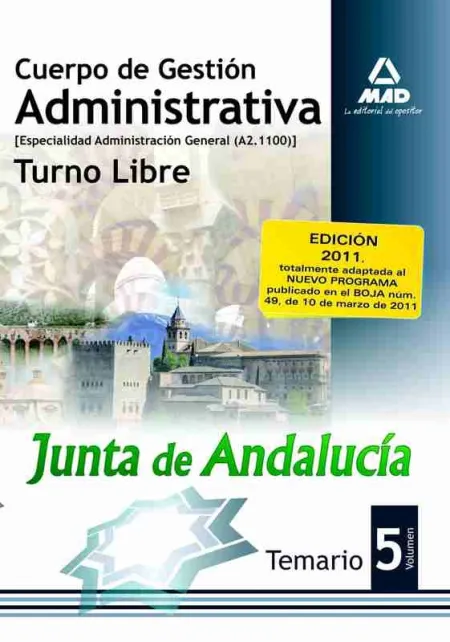 5. Cuerpo Gestion Administrativa Junta Andalucia