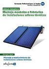 MONTAJE MECANICO E HIDRAULICO DE INSTALACIONES SOLARES TERMICAS FP