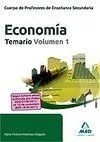 Temario I Economia Cuerpo Profesores Enseñanza Secundaria