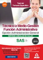 Técnico/A Medio-Gestión Función Administrativa S. a. s. 2015
