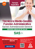 TÉCNICO/A MEDIO-GESTIÓN FUNCIÓN ADMINISTRATIVA DEL SAS OPCIÓN ADMINISTRACIÓN GEN