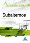 Subalternos Corporaciones Locales -Temario General