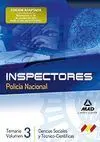 Temario Vol. 3 Inspectores Policia Nacional