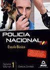 TEMARIO VOL. 1 POLICIA NACIONAL ESCALA BASICA CIENCIAS JURIDICAS