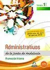 Temario Vol. 1 Administrativos Junta de Andalucia Promoción Interna 2014