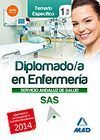 TEMARIO ESPECÍFICO VOL. 1 DIPLOMADO / A EN ENFERMERÍA SERVICIO ANDALUZ DE SALD 2014