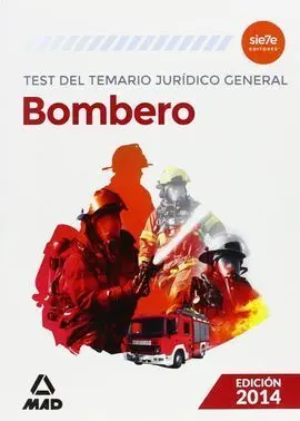 Bombero Test del Temario Jurídico General 2014