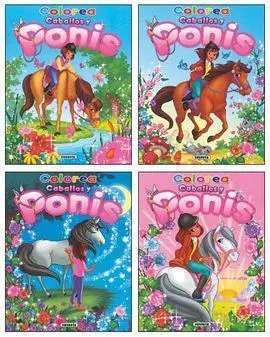 Colorea Caballos y Ponis