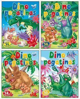 Dino Pegatinas (4 Títulos)