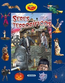 SERES TERRORIFICOS. (LIBRO-PUZLE).REF:654-12