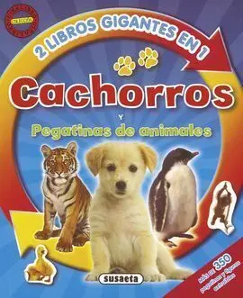 Cachorros y Pegatinas de Animales. (Giralibros) Ref:2345-1