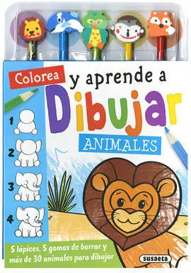 Colorea y Aprende a Dibujar Animales