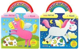 Unicornios P/Pintar-Pegar 2 Ti