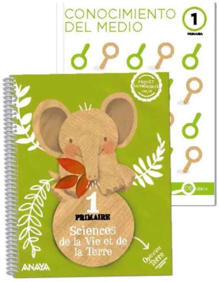 Sciences de la Vie Et de la Terre 1. Livre de L'élève + de Cerca