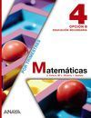 MATEMÁTICAS 4. OPCIÓN B. ALUMNADO. TABLET. DESCARGABLE.ESO