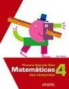 Matemáticas 4. Alumnado. Off Line. Primaria.